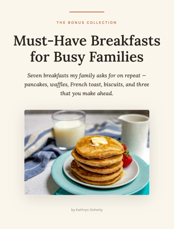 Essential Family Breakfasts E-Book